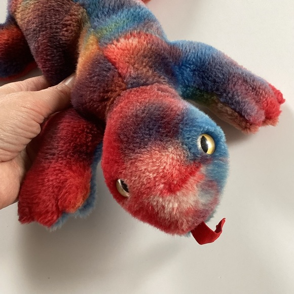 TY Beanie Buddies Lizzy the Lizard plush (bin 2) - Picture 2 of 6